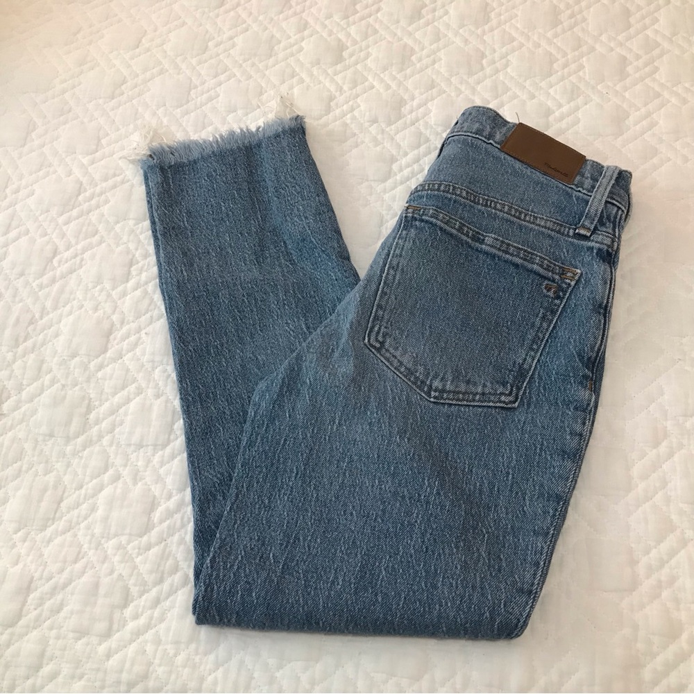 Madewell The Perfect Vintage Jean with Raw Edge Hem Size 25P